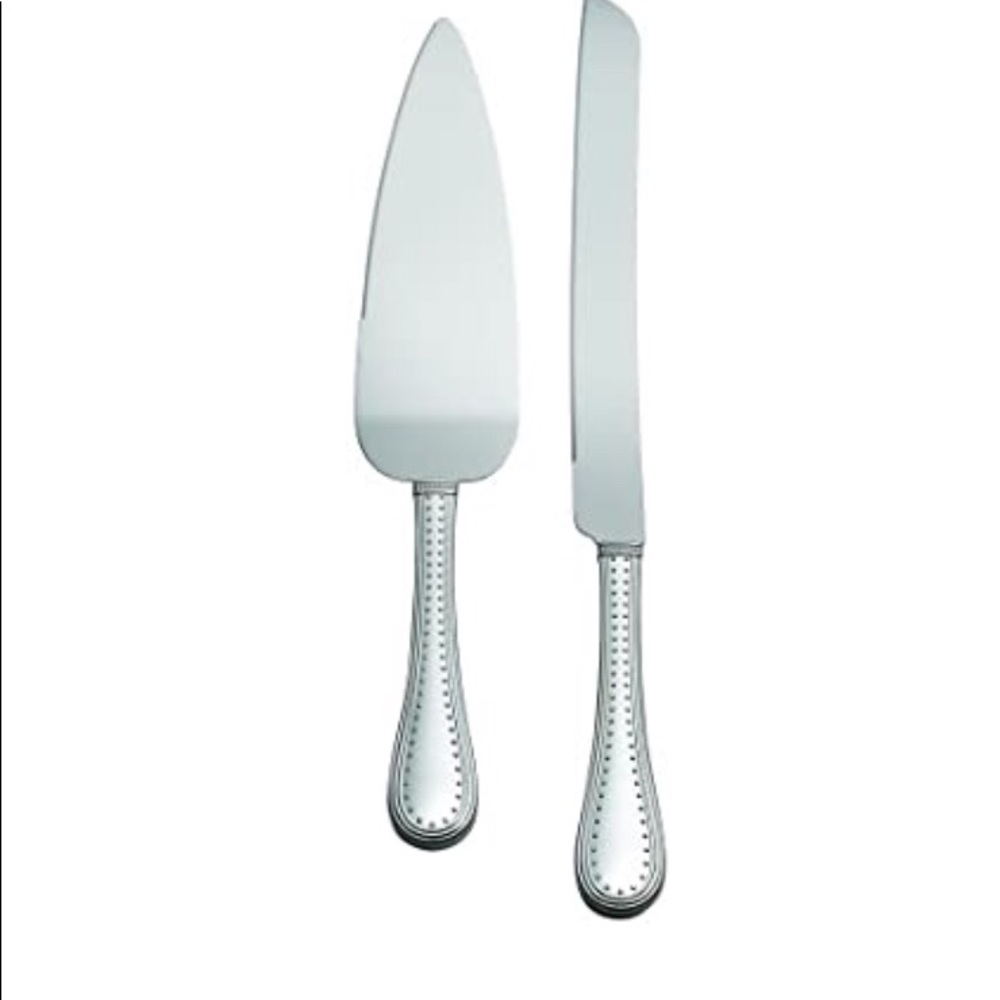 Vera Wang: Grosgrain Cake Server and Knife